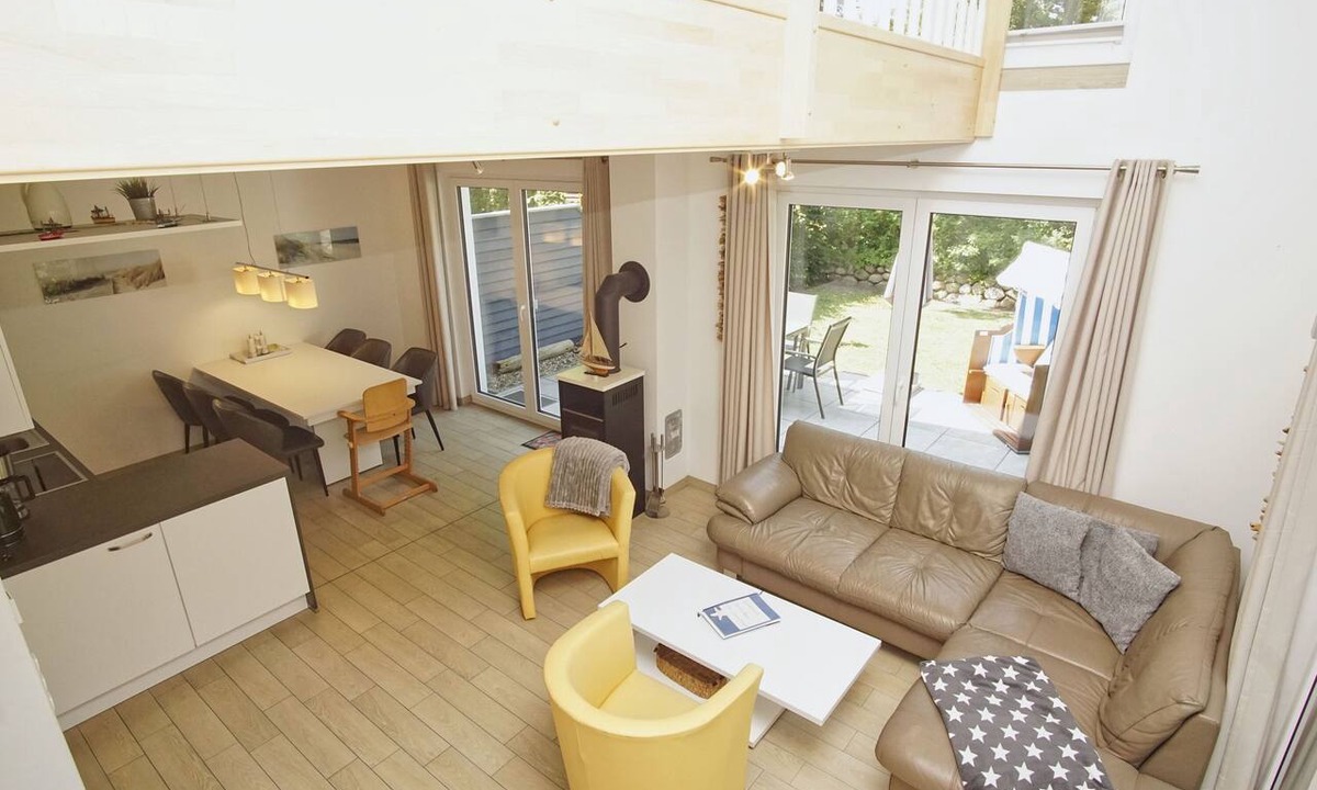 Ostseebad Baabe House | Beachfront vacation home with private sauna and fireplace - Vacation home on the dune beach