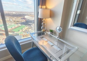 New downtown penthouse 1 bedroom with unblock view by Stampede BMO Saddle dome in Calgary