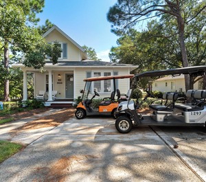 Beach Cottage Golf Carts Tram 