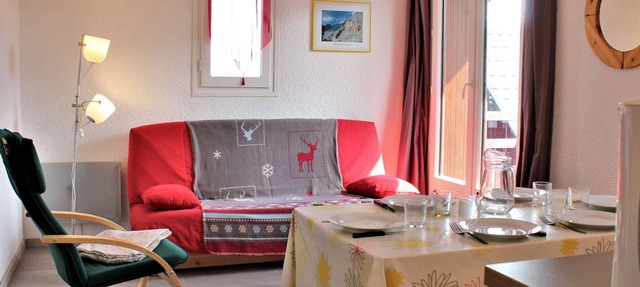 2-room cabin apartment - 6 sleeps - Risoul 1850 in Risoul
