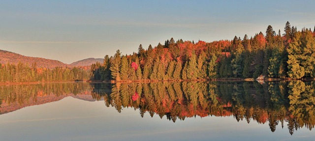 5 minutes from Mont-Garceau! Waterfront cottage with spa in Saint-Donat. in Saint-Donat