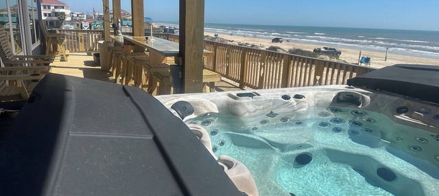 Beachfront Luxury! New Build 2026! Hot Tub. Pets! in Surfside Beach