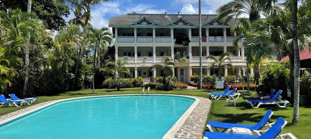 Charming 2-bedroom ocean front condo in wonderful Las Terrenas in LasTerrenas
