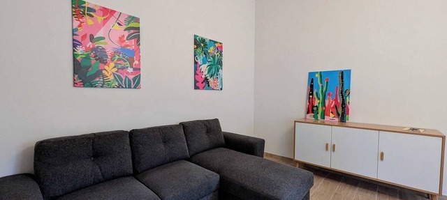 Delightful apartment with AC in charming Parma in Parma