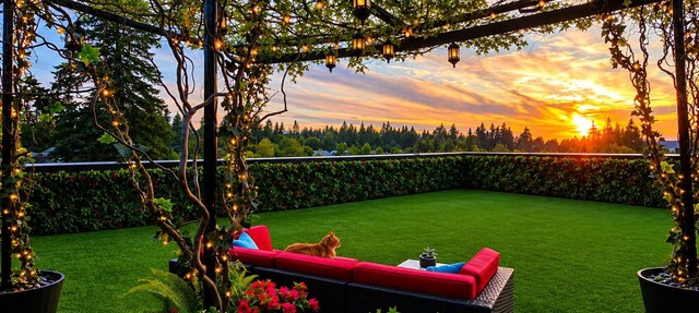 Enchanted Rooftop Escape | Beautiful Sunsets in Surrey