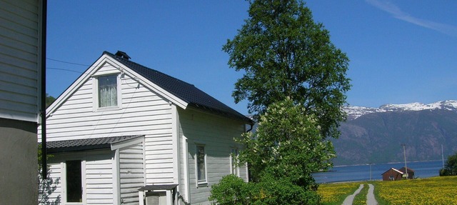 House near the Sognefjord in Bjordal