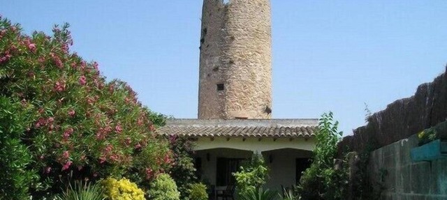 Impressively constructed Majorcan mill with pool in Llubi