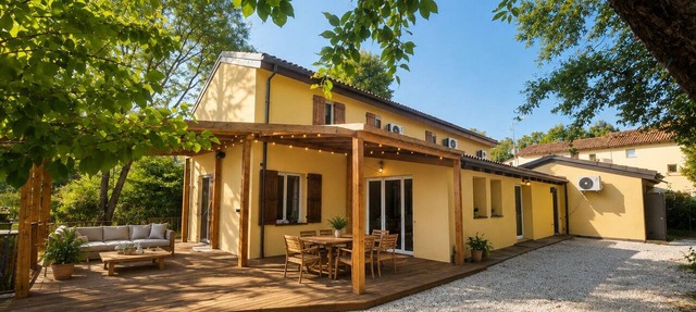 ALMA CALMA - 4-bedroom villa with AC in Granarolo Dell'emilia near Bologna Fiera in Granarolo Dell'emilia E Via Dagol