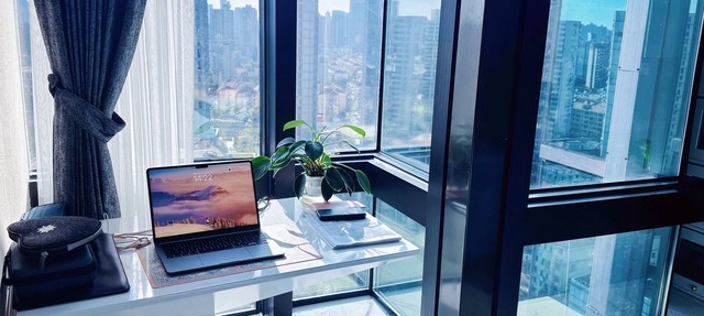 Luxury 1-bedroom condo in riverside heart downtown East Bund Pudong Shanghai in Shanghai