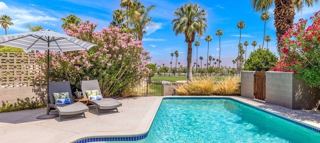 Luxury 3bed 3bath El Paseo golf course pool home! Book now! in Palm Desert