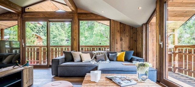 MOULIN I - Modern chalet with private hot-tub in Les Gets