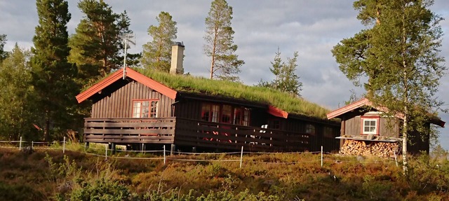 Mountain hut, 20 km north of Oppdal, near Trollheimen. in Rennebu