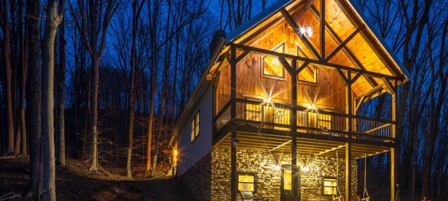 New Amish built cabin opening up March 14, 2025 near Hocking Hills/Tar Hollow St.Forest in Londonderry