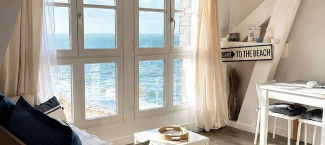Oceanfront in Le Croisic – beach & pool in Le Croisic