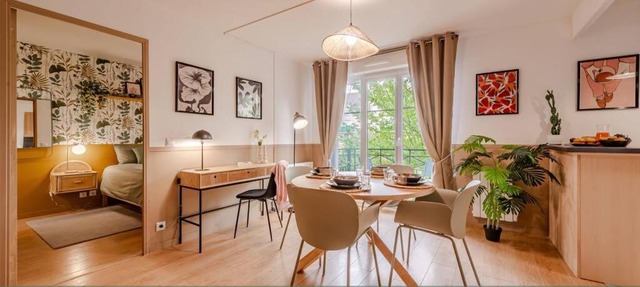 Orphée by Kleidos - Disney 10min! Superbe T2, 4P, Parking gratuit, Balcon in Paris