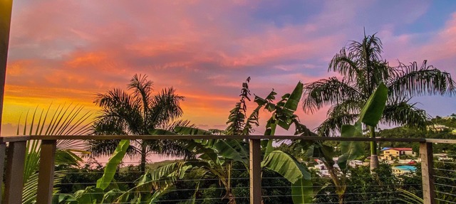 Palm Deck, a private slice of paradise overlooking the ocean in St Thomas