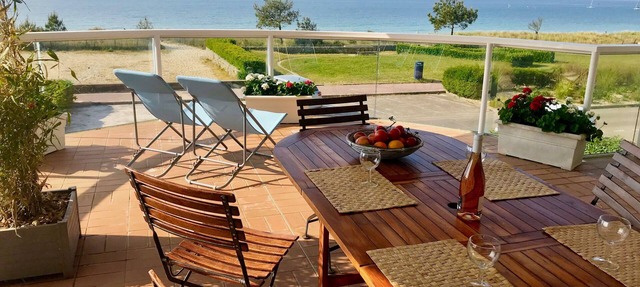 Seafront - Carnac Plage - Standing Apartment 120 m² - Terrace 40 m² in Carnac