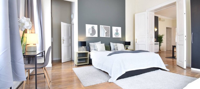 Spacious central 3 bedroom 3 bathroom in Budapest