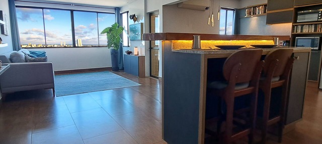 Spacious, modern apartment with amazing views in Soledade Recife