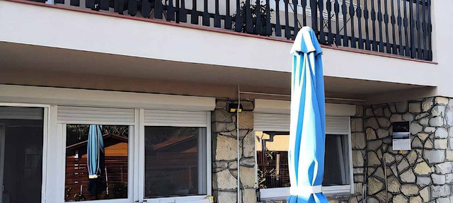 Studio with large terrace and mountain view in Csopak