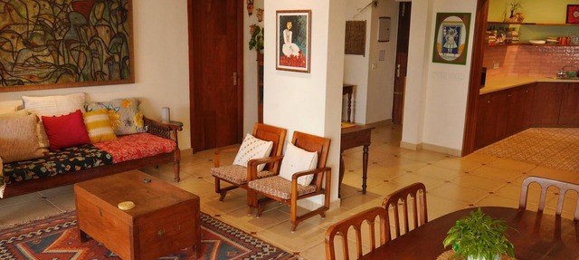 Stunning Art filled/Water View apt in Kochi in Ernakulam