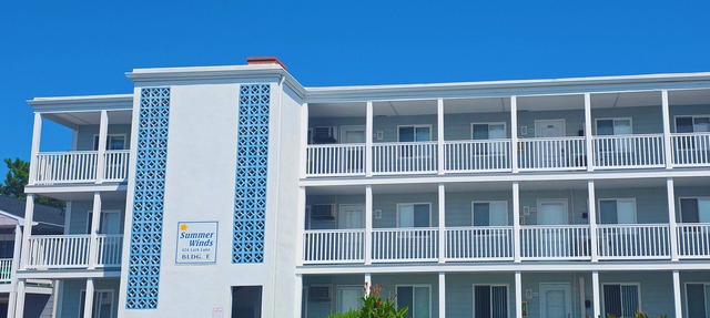 Summer Winds 202E-bayside 28th St, Free WiFi, Pool, W/D, AC in Ocean City