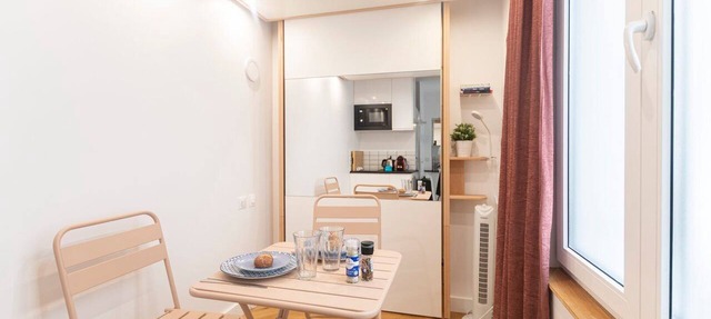 Super central ministudio self-checkin murphy bed in Paris