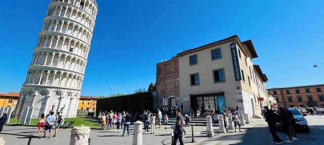 Under The Tower Pisa in Pisa