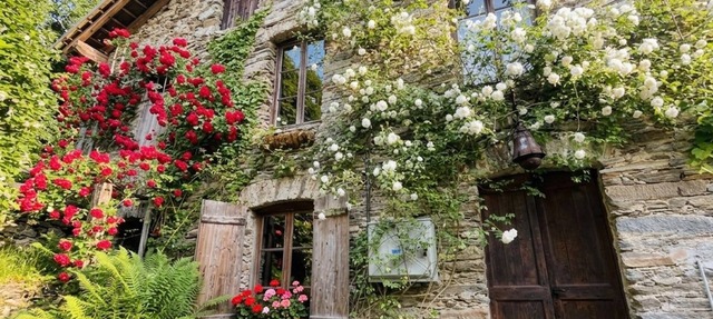 Unique rustic Riverside Mill, river access, secluded lake, hot tub+amazing views in Rossa