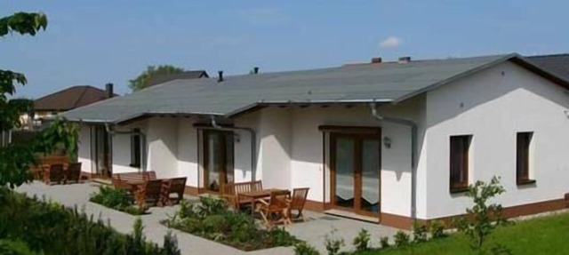 Zeesenboot holiday flat with furnished terrace in Neuendorf